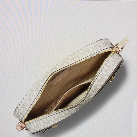 ✈️🌸✈️ MICHAEL KORS JET SET LARGE CROSSBODY ✈️🌸✈️NWT - Picture 15 of 16